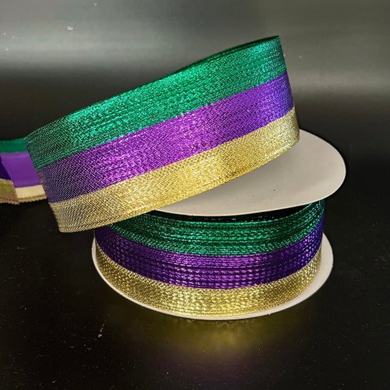 Nine Stripe Webbing: Emerald Nine Stripe Webbing: Emerald