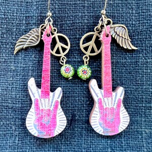 Boho Hippie 70’s Nostalgia Rocker Earrings