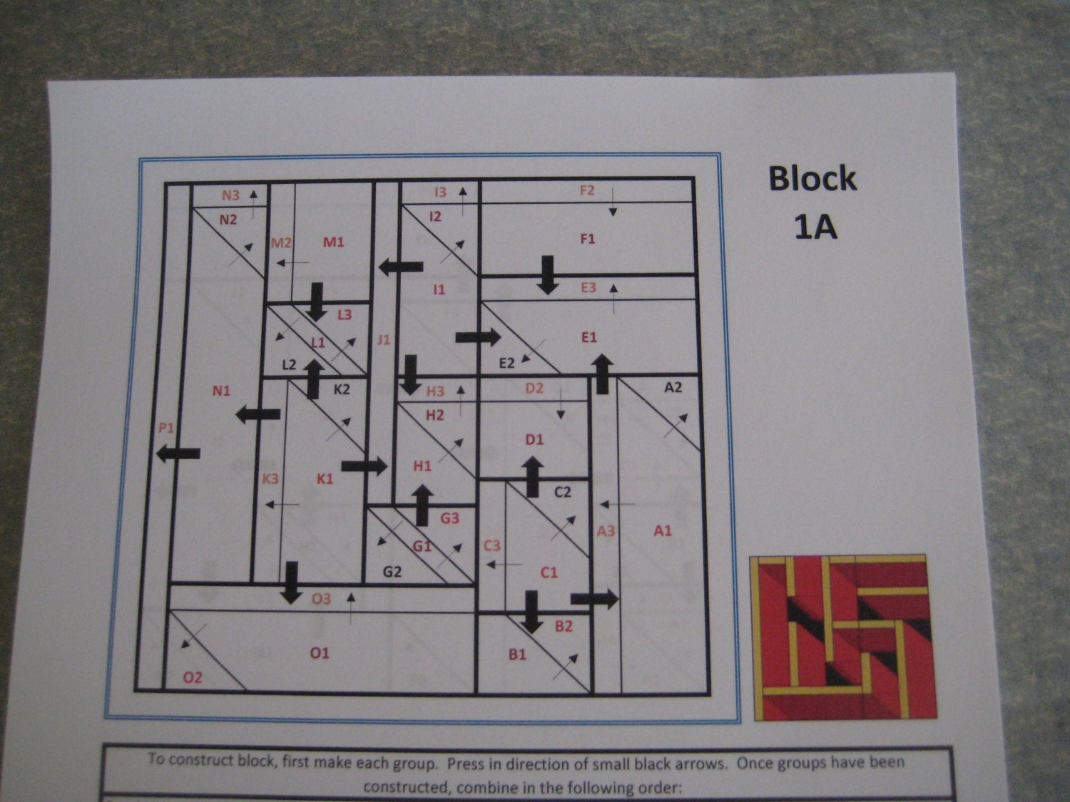 3D Maze Quilt Pattern. Detailed Full Color 27 Pages. Etsy
