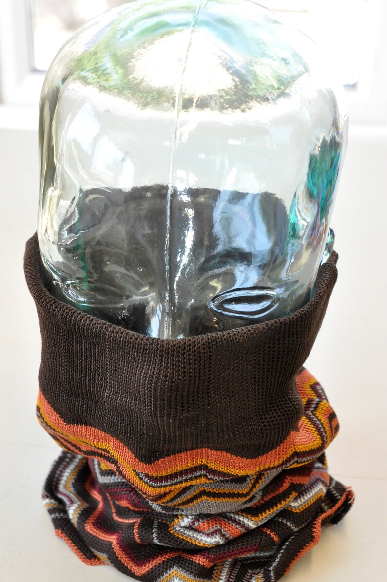 Face Mask Alternative Face Mask Chevron Bandana Knitted Etsy