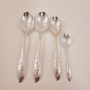 1847 Rogers Bros - Springtime - extra pieces - spoons - knives - forks - #24049