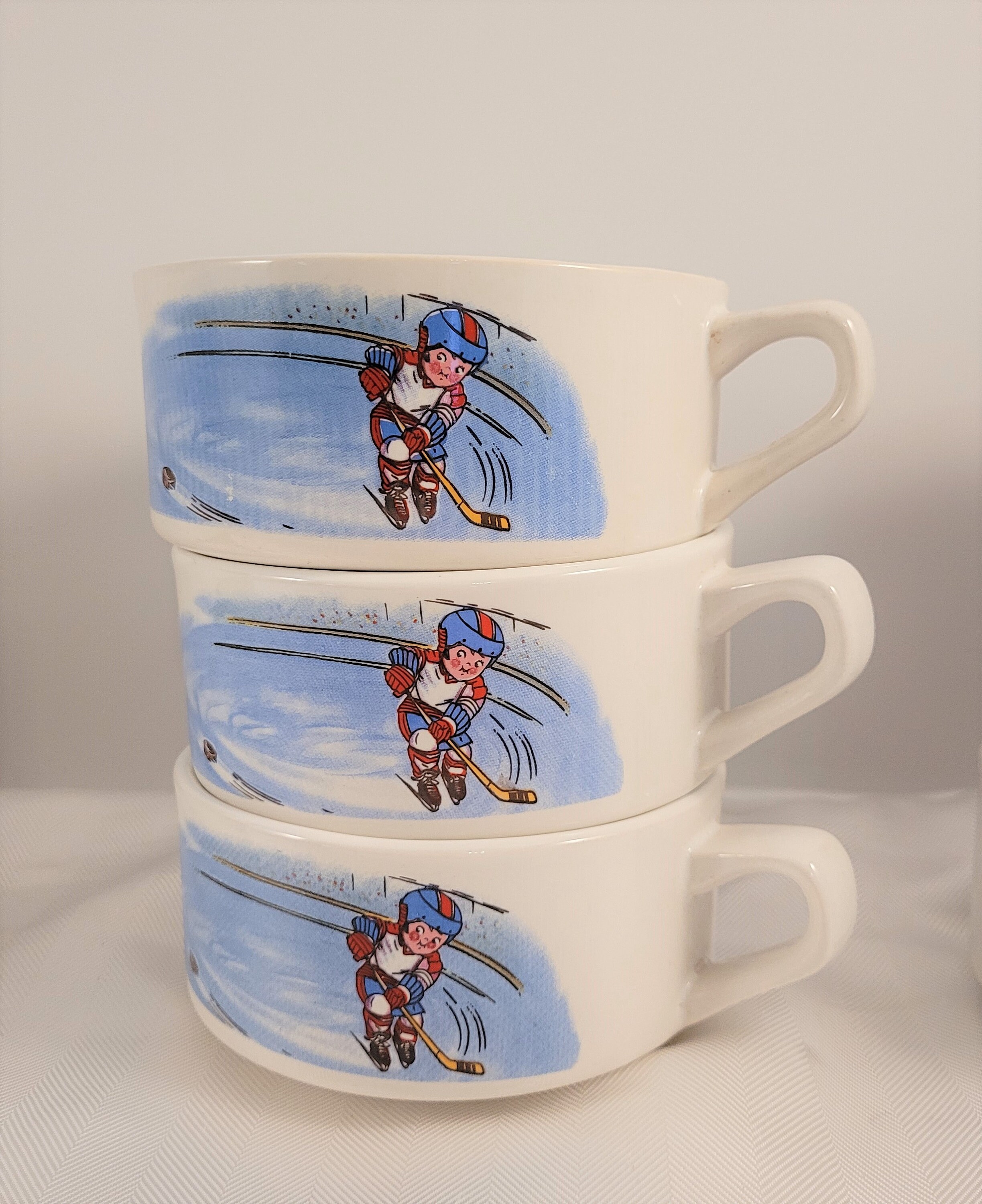 Vintage Campbell Soup Bowls With Handle NEW OLD STOCK Etsy