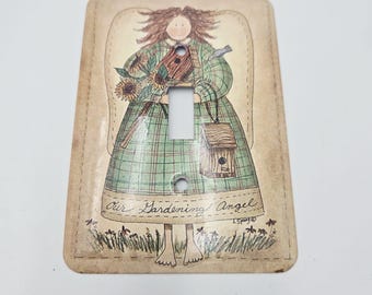 Metall Schaltplatte - Unser Gartenengel