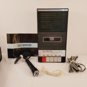 All-Sonic HR-1 Tragbarer Kassettenrekorder und Tonbandgerät -Getestet-Funktioniert!