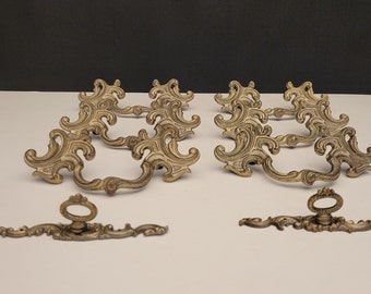 3" Centers Vintage French Provincial Pulls