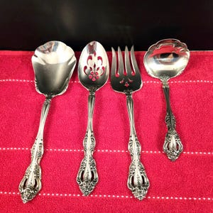 Vintage Oneida Michelangelo Stainless-Serving Pieces-25104