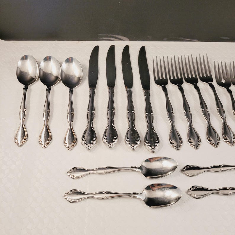 Vintage Oneida Canata Cantata Community Stainlessdinnersaladforks