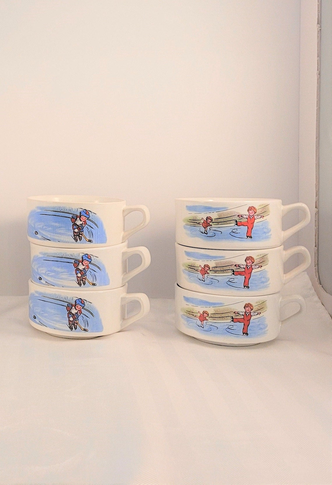 Vintage Campbell Soup Bowls With Handle NEW OLD STOCK Etsy