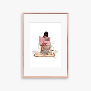 Stampa illustrazione fashion, Lezioni dal Maetrso