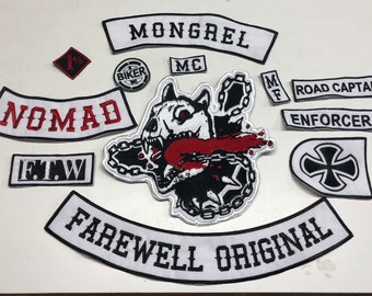 Days Gone Deacon St. John Cosplay Patch Set Ready to Ship