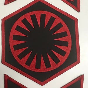 Star Wars Imperal First Order Knights of Ren Cosplay Patch Costume Set ...