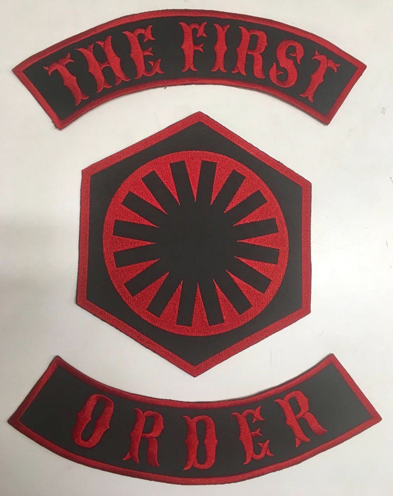 Star Wars Imperal First Order Knights Of Ren Cosplay Patch | Etsy