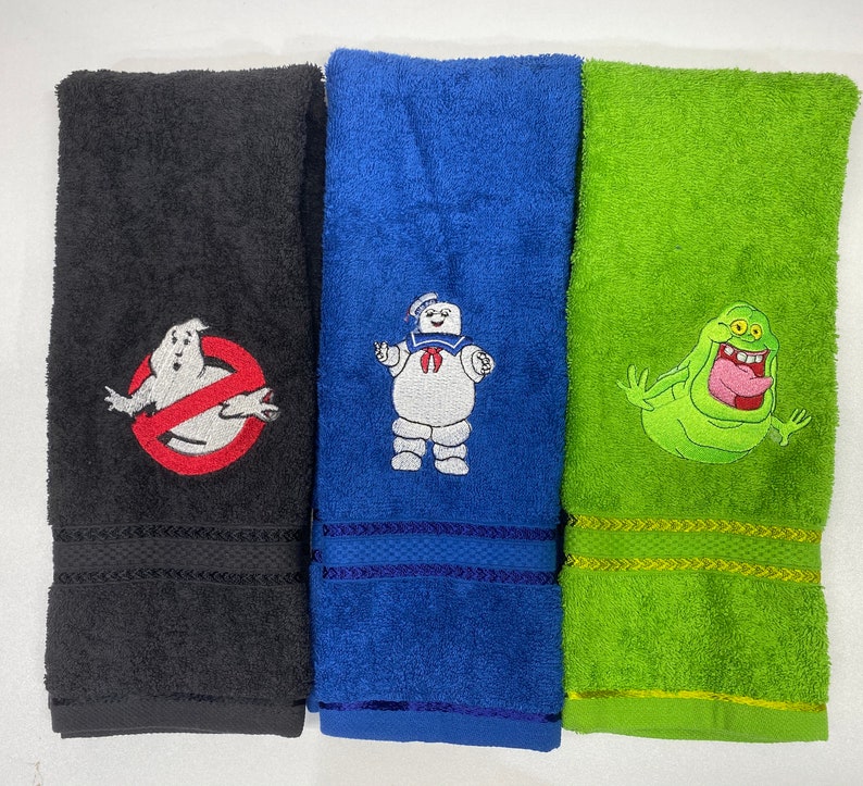 Ghostbusters Hand Towels - Etsy