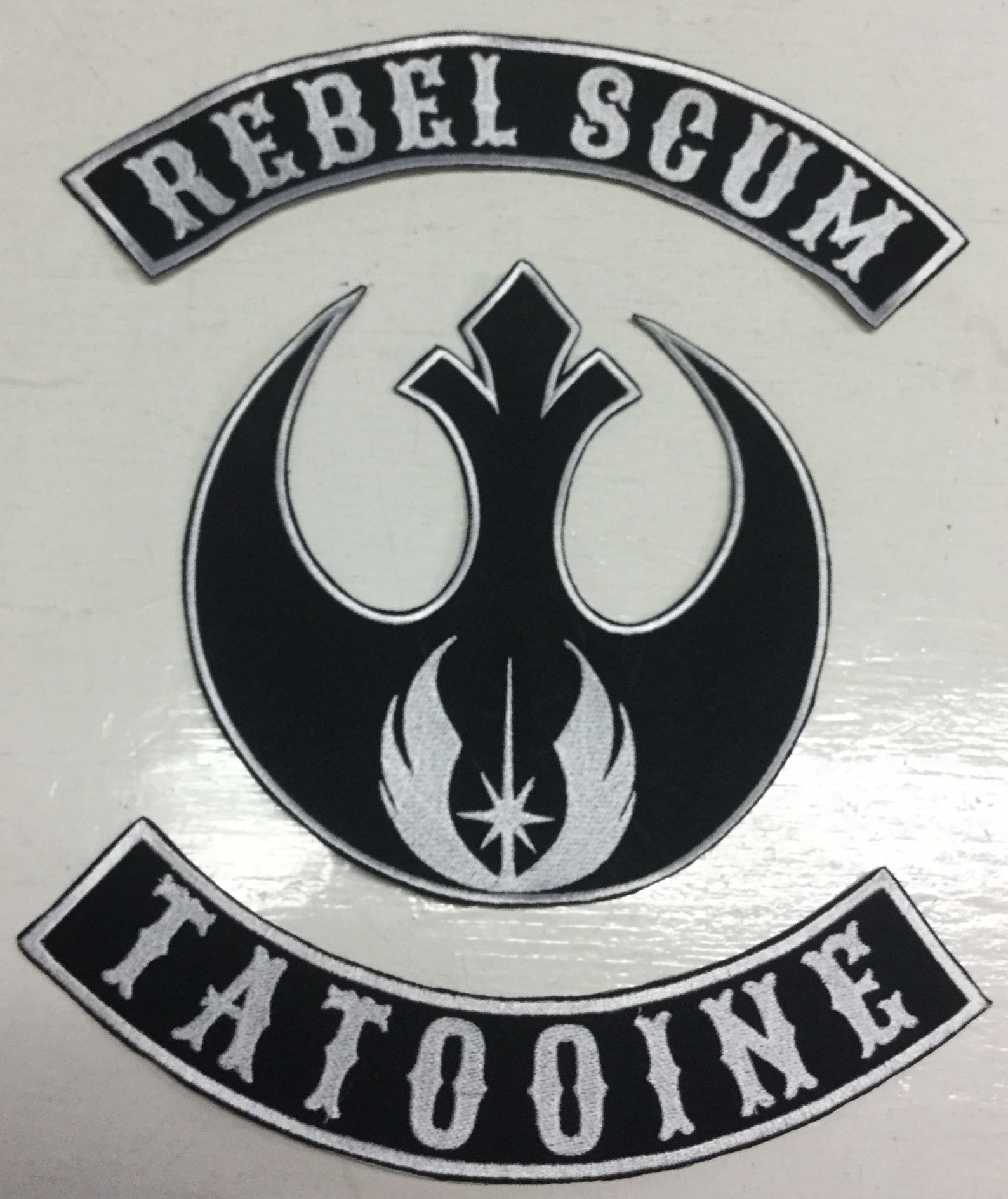 Star Wars Rebel Scum Jacket Back Patch Set Etsy