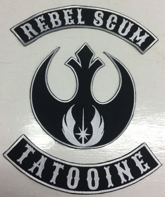 Star Wars Rebel Scum Jacket Back Patch Set 