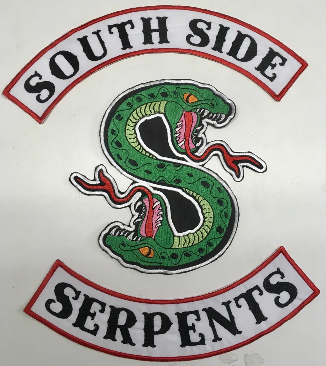 XL Southside Serpent Patch Set Costume Cosplay Riverdale Etsy Israel