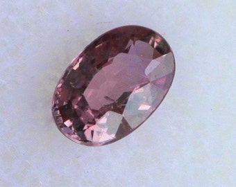 Natural Pink Sapphire, 6.05x4.10mm, Loose Sapphire, 0.59ct., September Birthstone