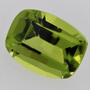 RETIREMENT CLEARANCE Natural Peridot 8x6mm Barrel Cut 1.33ct, Untreated Peridot, Loose Peridot, August Birthstone