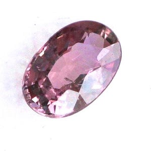 Natural Pink Sapphire, 6.05x4.10mm, Loose Sapphire, 0.59ct., September Birthstone