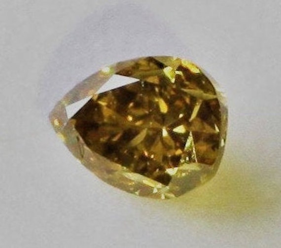Dark yellow diamond sale