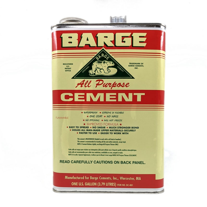 Barge All Purpose Cement Bonding Adhesive Glue 1 Gallon Etsy