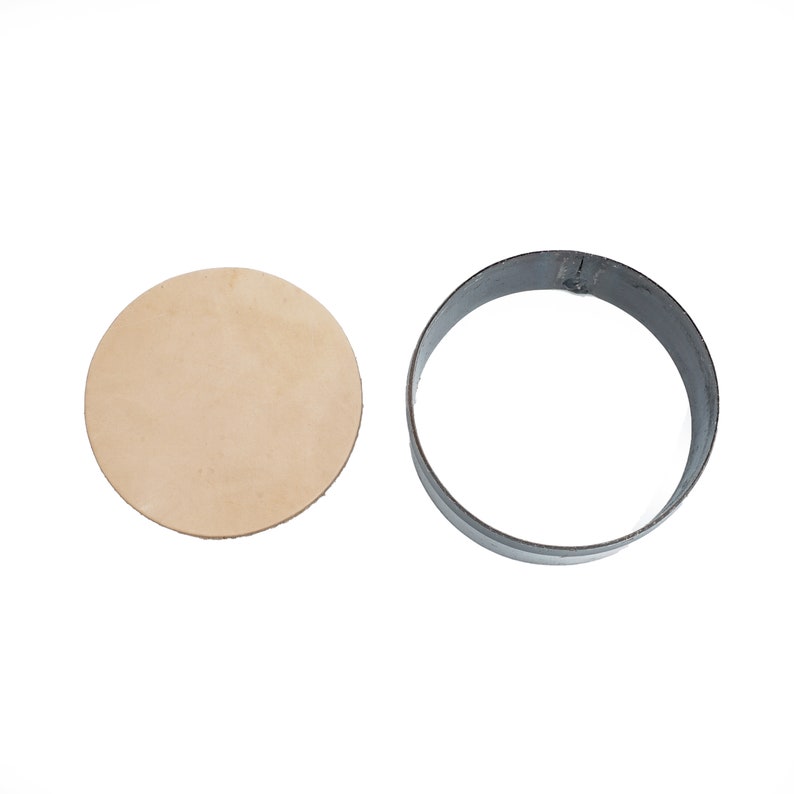 Circle Leather Clicker Cutting Die 3 4 Etsy