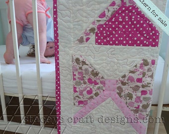 Bows Quilt - PDF sewing pattern with instructions