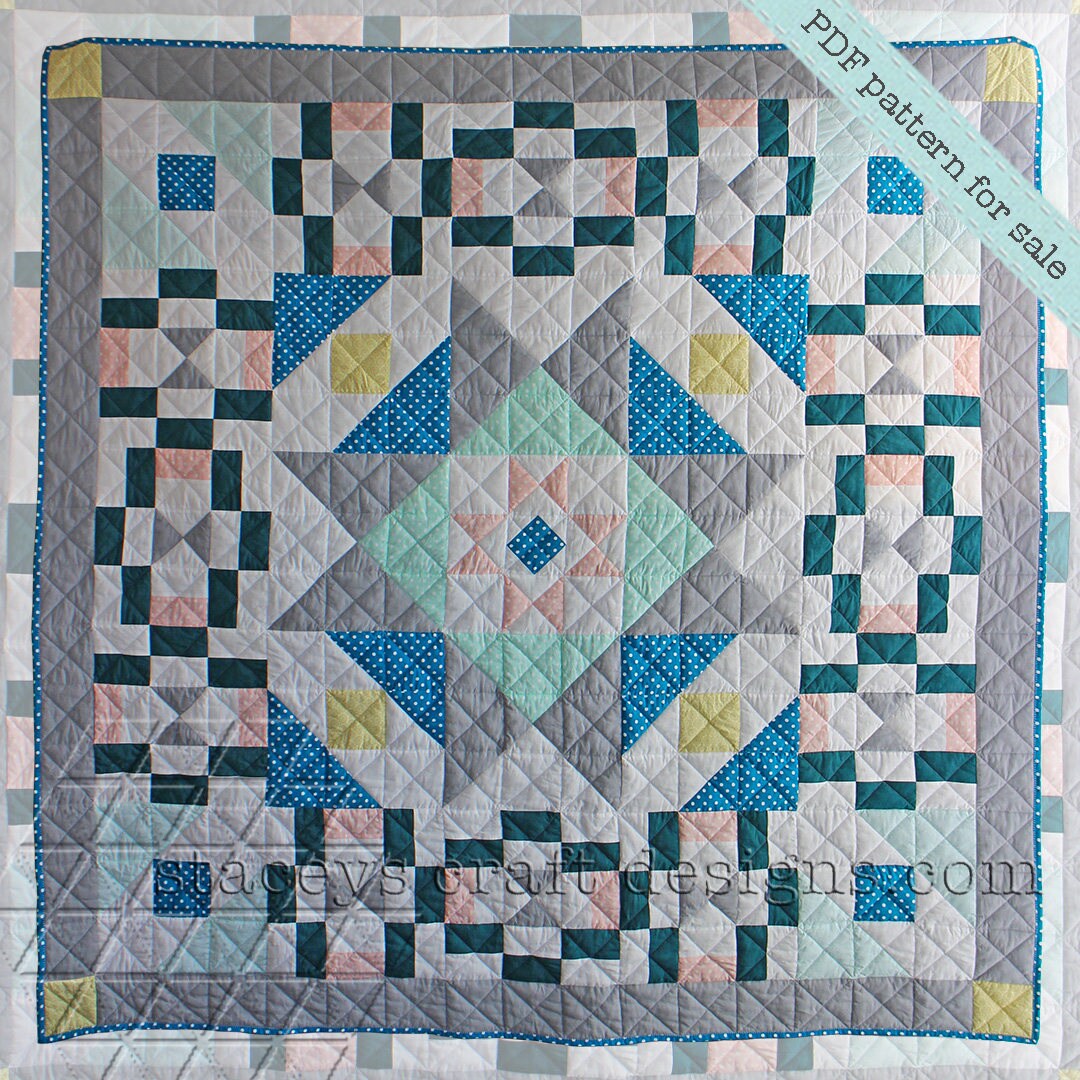 Jil Quilt - PDF Sewing Pattern With Instructions - Etsy