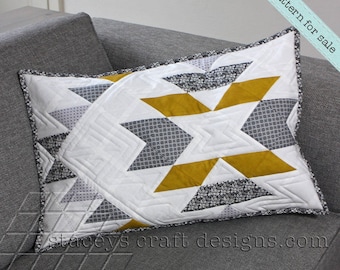 Aztec Cushion PDF pattern with instructions
