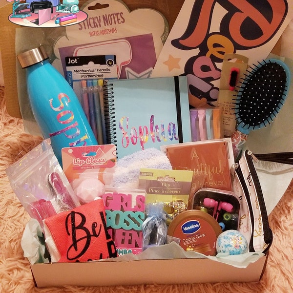 Tween Girl Gift Box, Teen Box Gift Any Occasion, Happy Birthday Box, Get Well, Christmas Gift, Thinking of You, Easter/Graduation gift