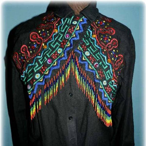 Western Shirt - Etsy