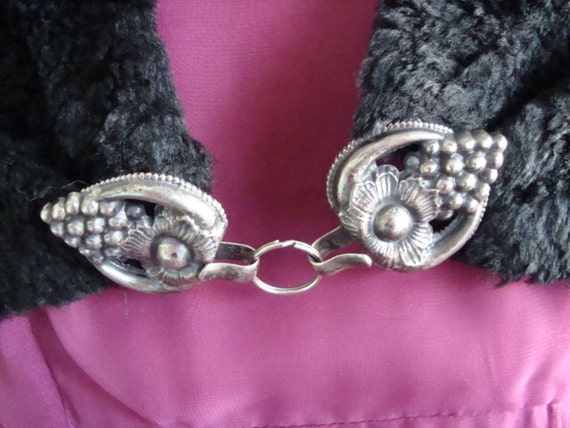 Vintage Circular Faux Fur Capelet - image 2