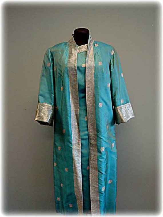 Teal & Gold Oriental Costume