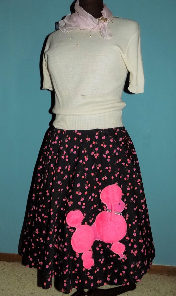 1950's POODLE SKIRT OUTFIT/Swing Dance wear/Hallo… - image 1