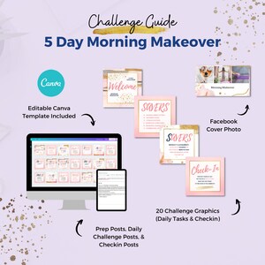5-Day Free Group For Partners, Coaches, Network Marketers - Morning Routine Free Group Guide - Challenge Group Guide