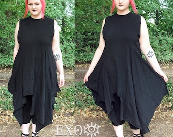 Vampire dress, Handmade, Plus sizes.