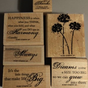 Stampin up set &quot;Happy Harmony&quot;