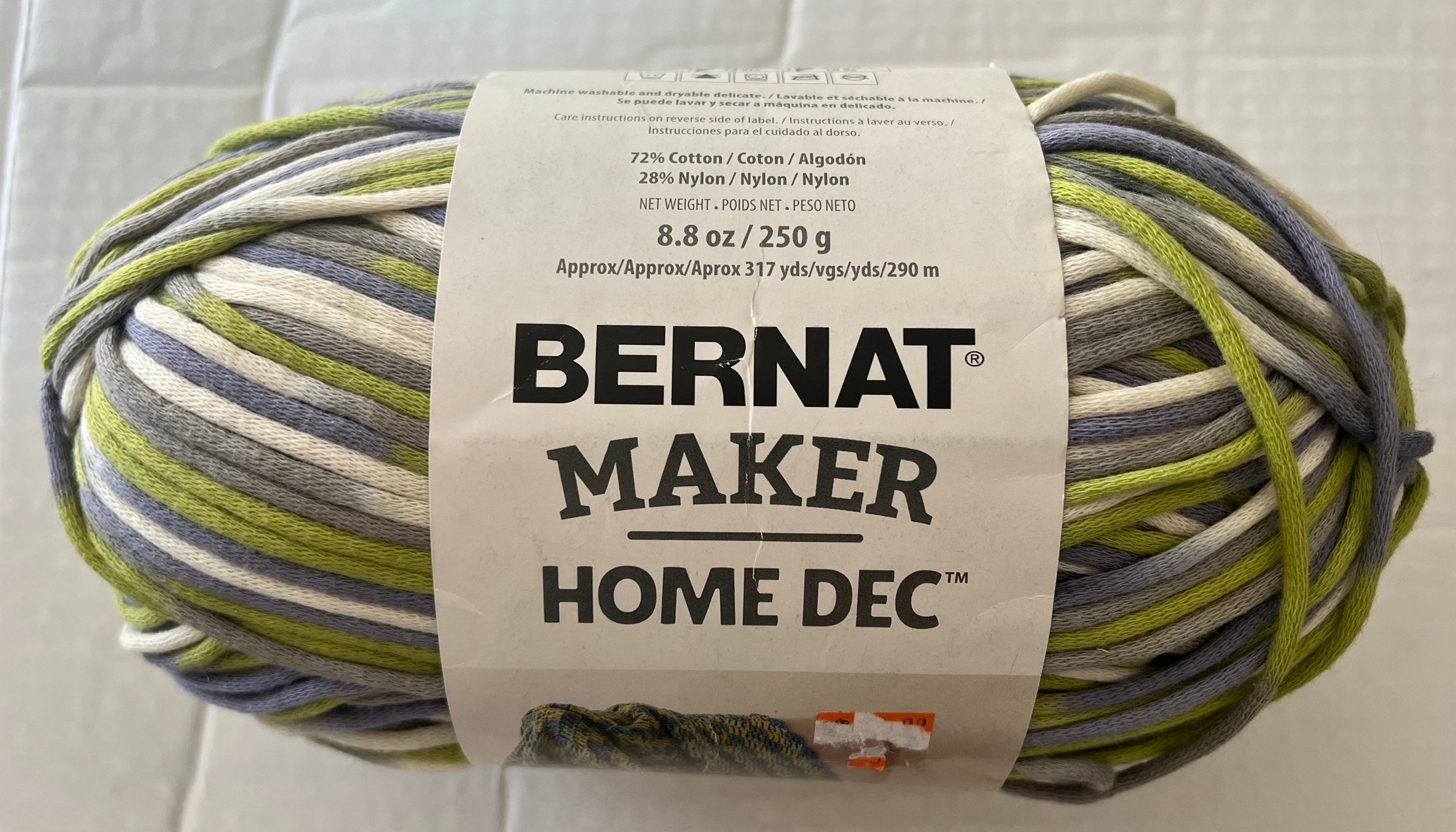 Bernat Maker Home Decor, Bulky Yarn, Tshirt Yarn, Spaghetti Yarn