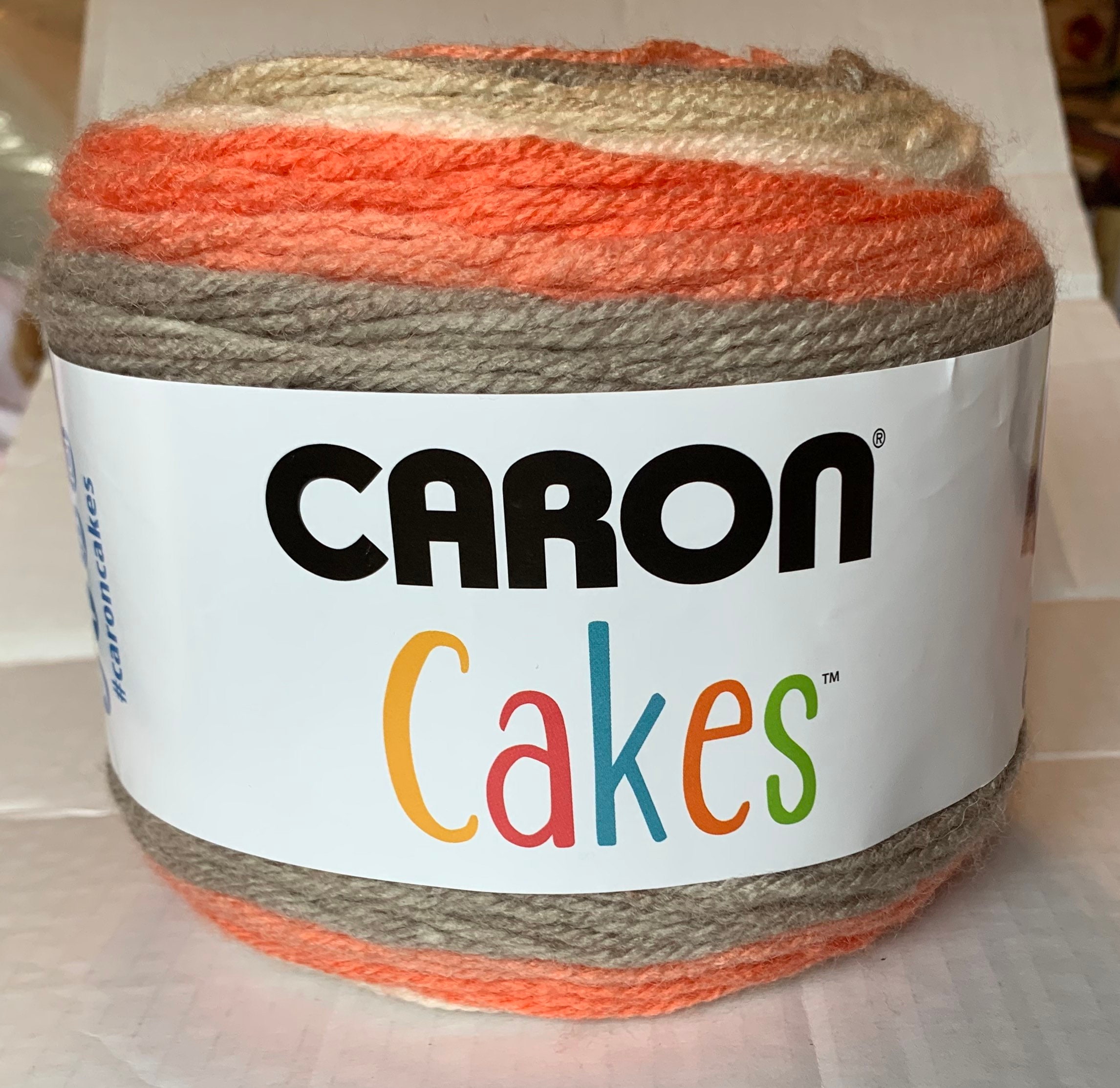 Just finished this throw! Caron Cakes in Strawberry Trifle