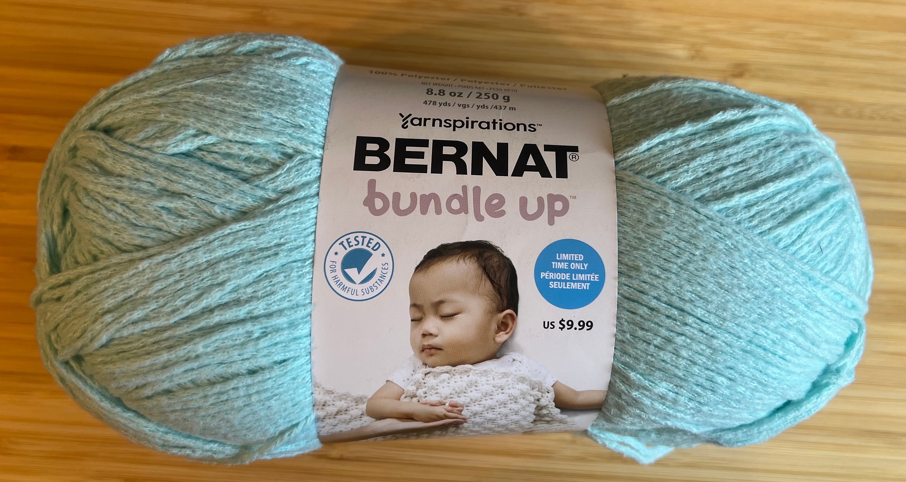 Bernat Bundle up Yarn, Small 4.9oz Size/267 Yds, 4 Worsted Weight