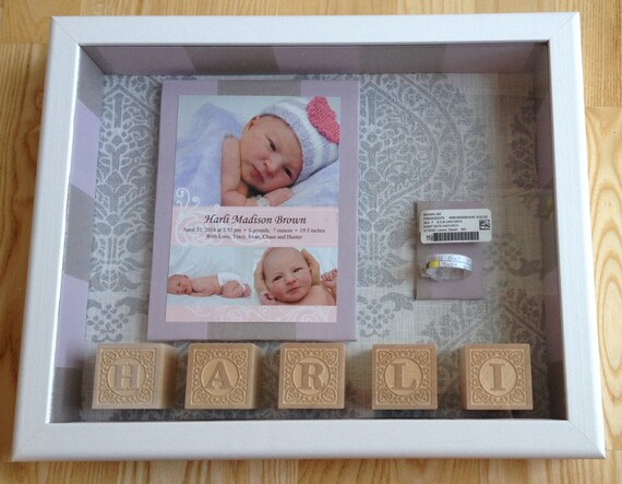 birth announcement keepsake