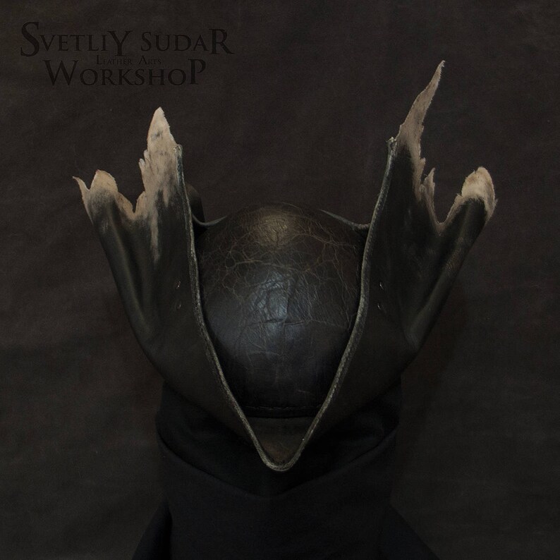 Inspired Bloodborne Hunter Leather Hat replica v.3 / LARP / Etsy