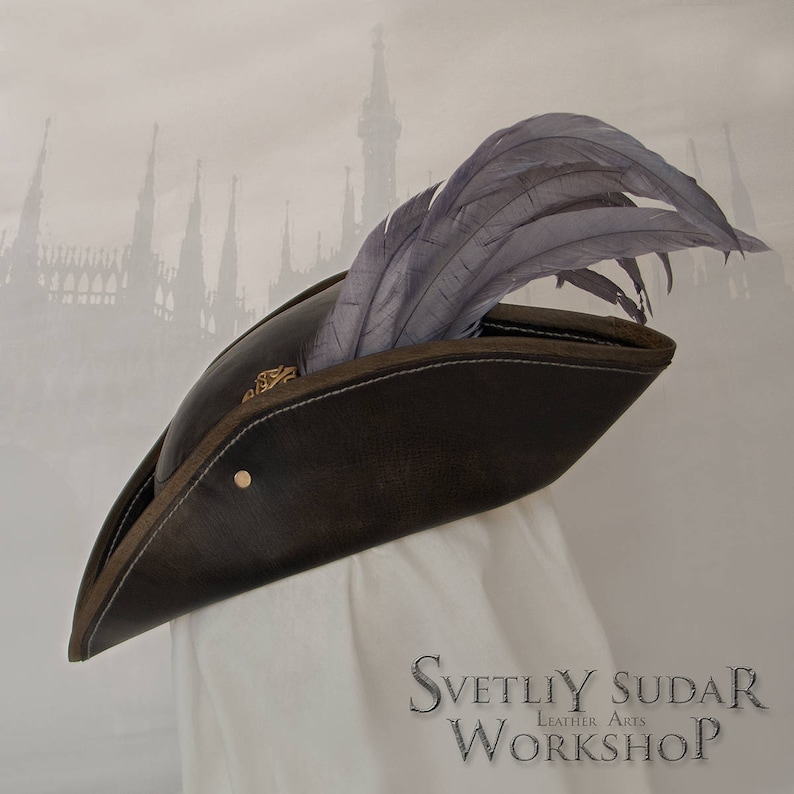 Inspired Bloodborne Lady Maria leather hat / LARP / Fantasy | Etsy