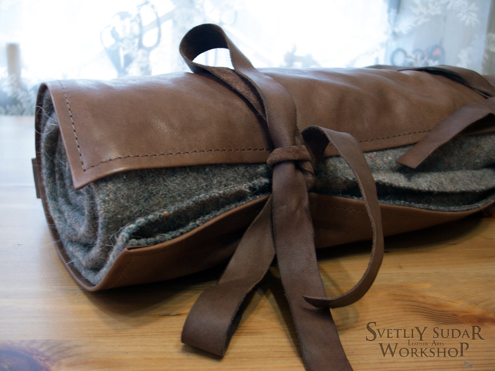 Strider's Bed Roll Inspired Aragorn LOTR / Leather and Etsy