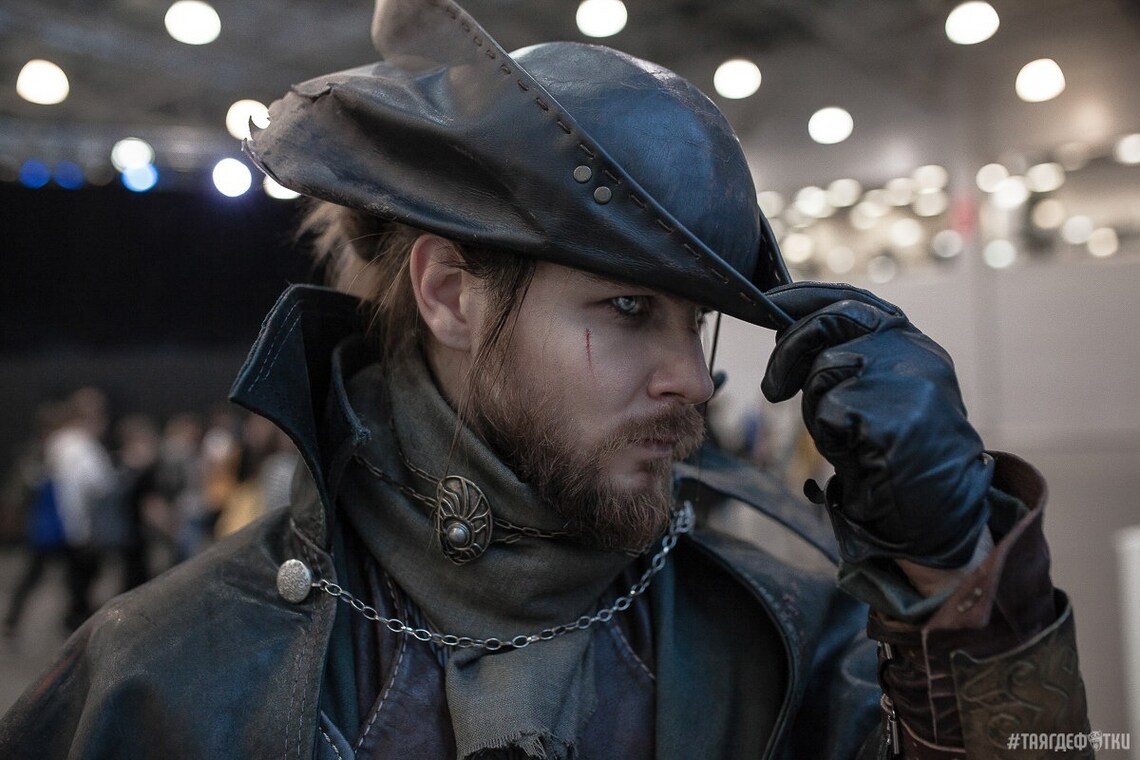 Inspired Bloodhunter Leather Hat replica / Bloodborne inspired Etsy