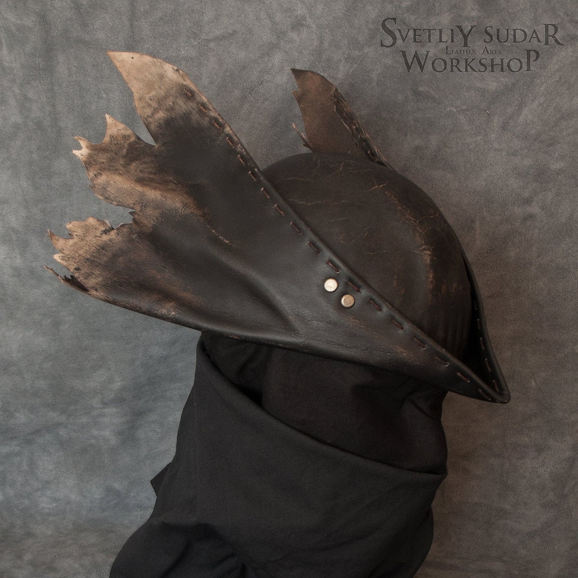 Inspired Bloodhunter Leather Hat replica / Bloodborne inspired Etsy
