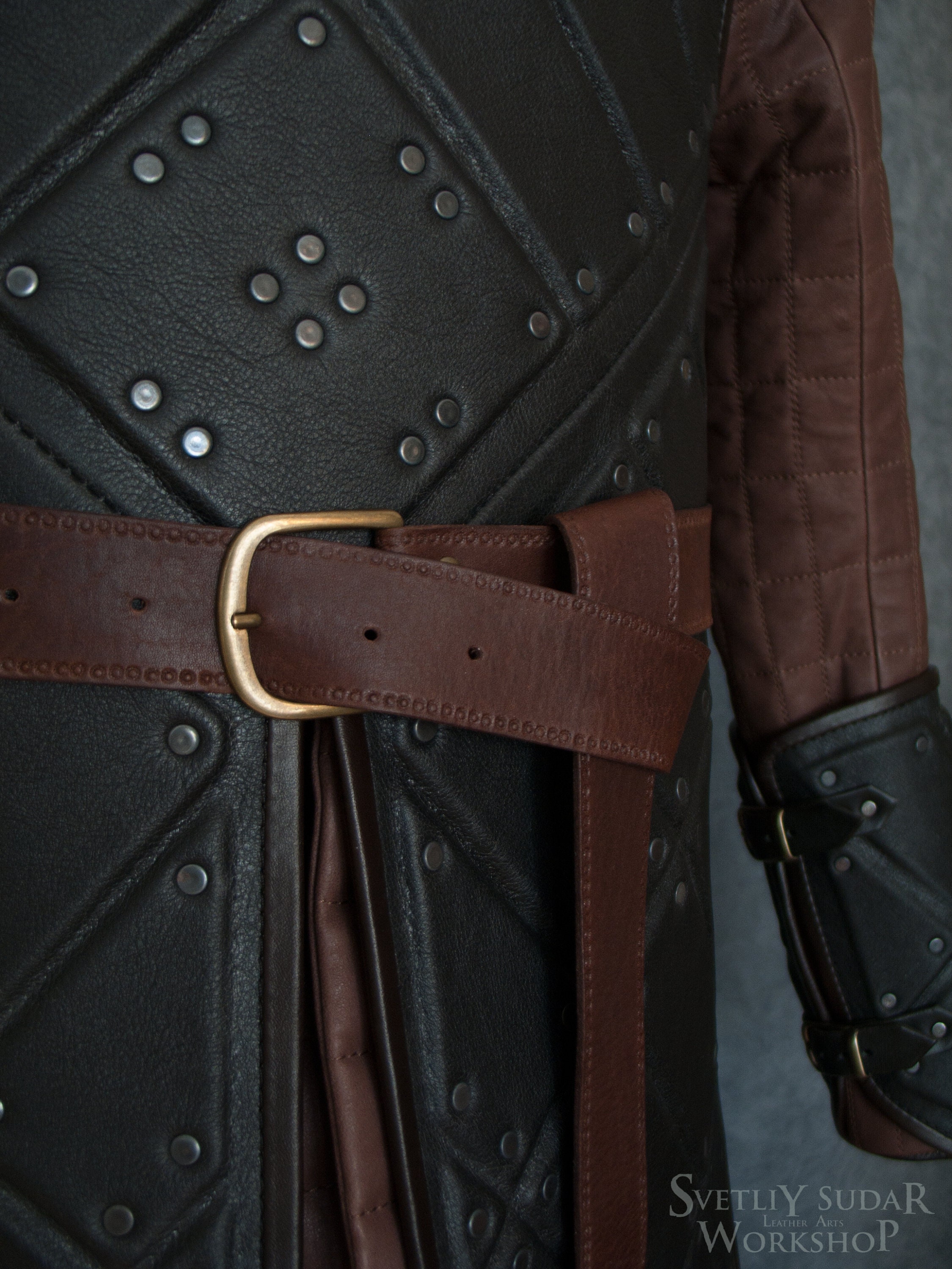 Jon Snow Black Leather Armor replica / Jon Snow Costume | Etsy