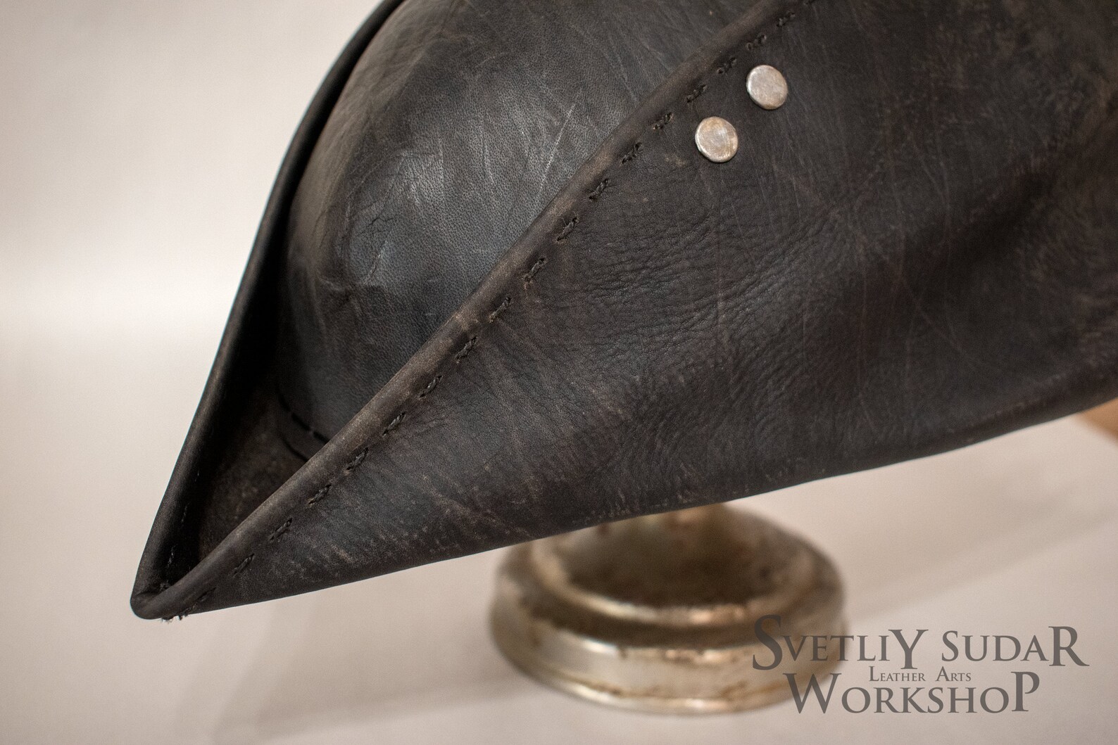 Hunter Leather Hat replica v.2 Inspired Bloodborne / LARP / Etsy