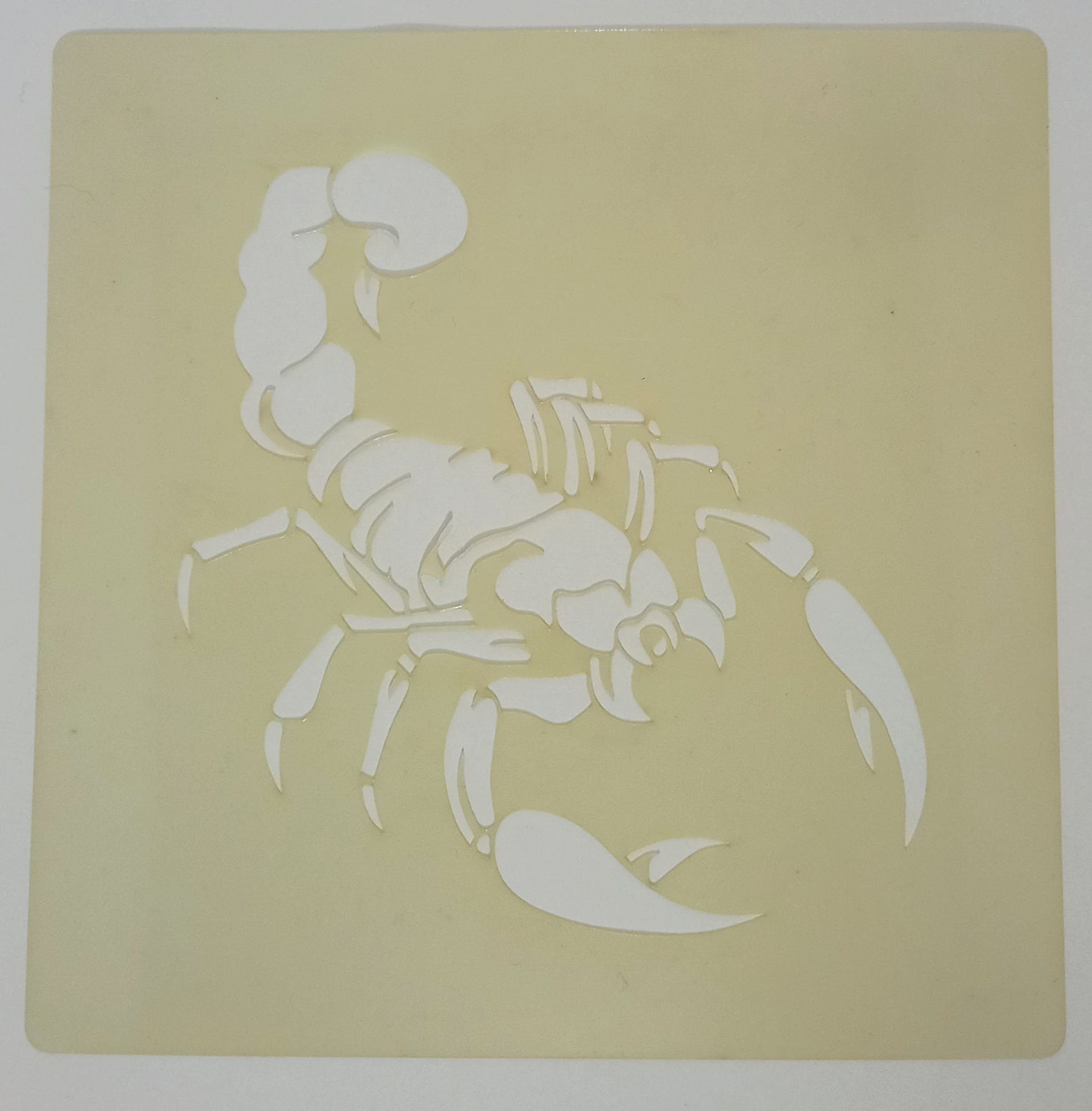 Scorpion Stencil Sheet for Wall & Greeting Card Reusable Mylar 350 Micron  Plastic 6 8 High - Etsy Hong Kong