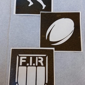 20 - 100  Italian lady rugby mixed stencils for glitter tattoos / airbrush / face painting  6 nations